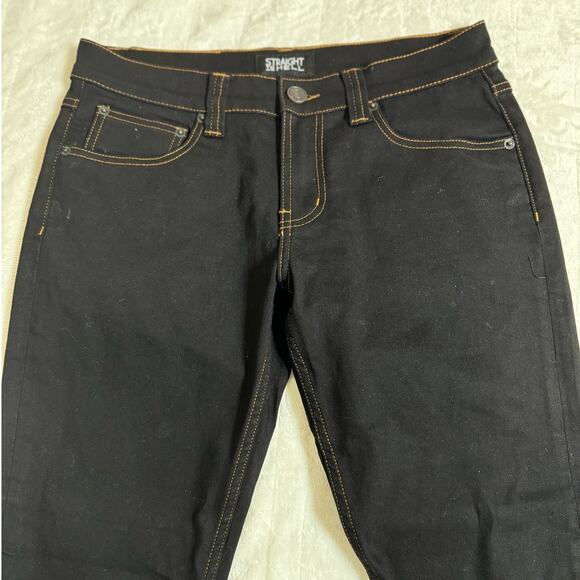Proper Citizen Straight To Hell Black Straight Mens Jeans Size 30 USED - Picture 1 of 7